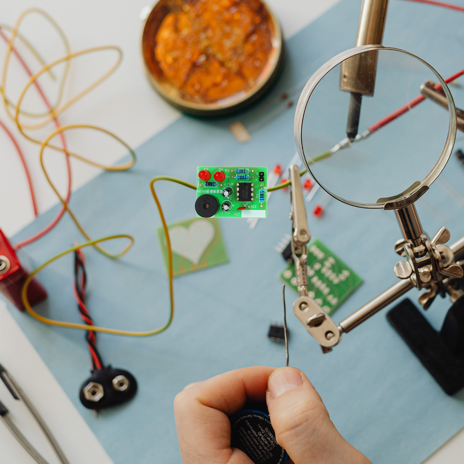 Diy Projects With Electronics - Kit de Treinamento de Soldagem com