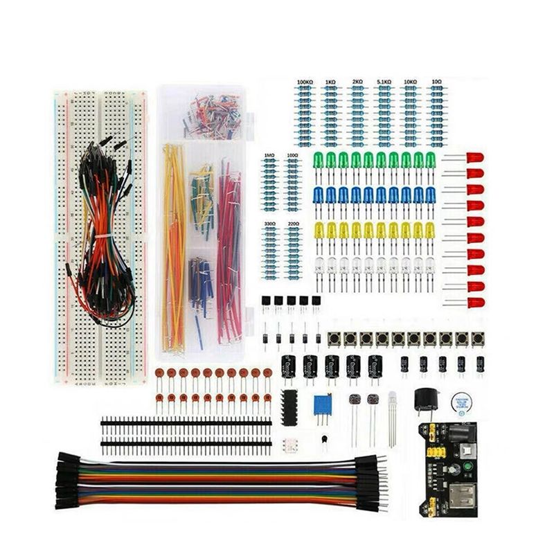 Diy Electronics Components - Kit de Iniciação para Projetos DIY