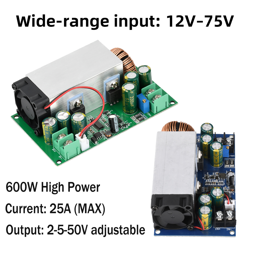 Diy Electronics Power Supply - Conversor Buck DC-DC de 600W 25A,
