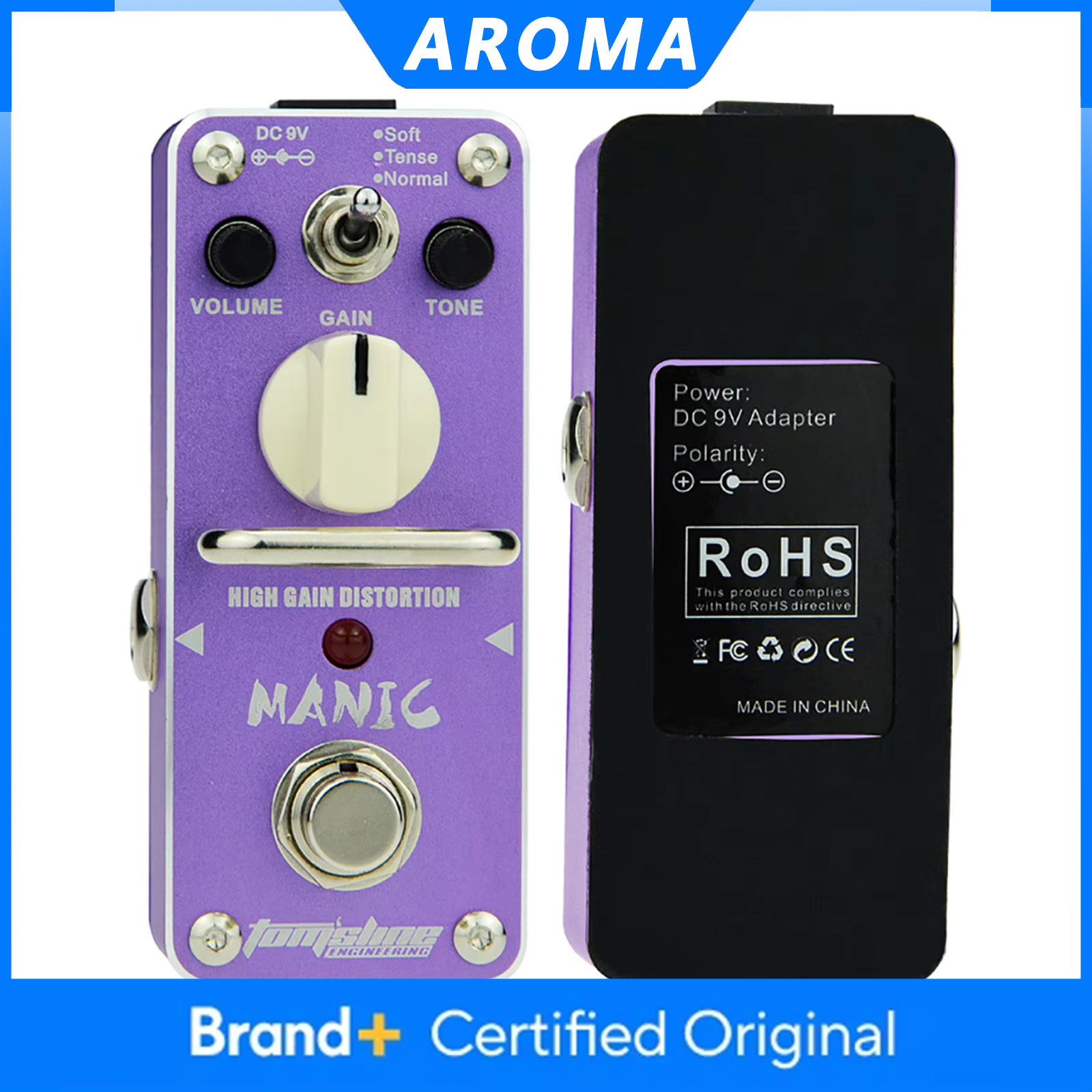 Diy Guitar Electronics - Pedal de Efeitos de Distorção de