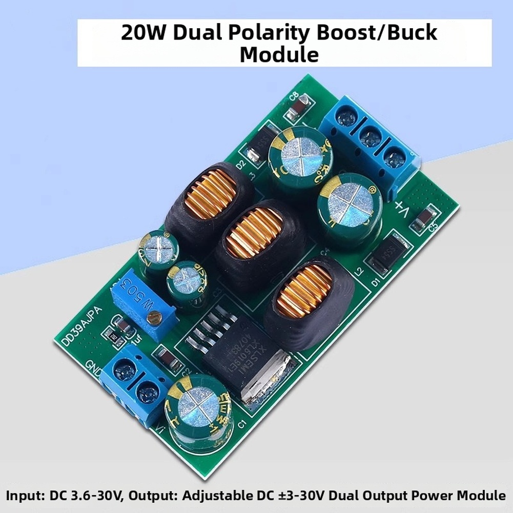 Diy Electronics Power Supply - Conversor DC-DC Ajustável de Saída Dupla