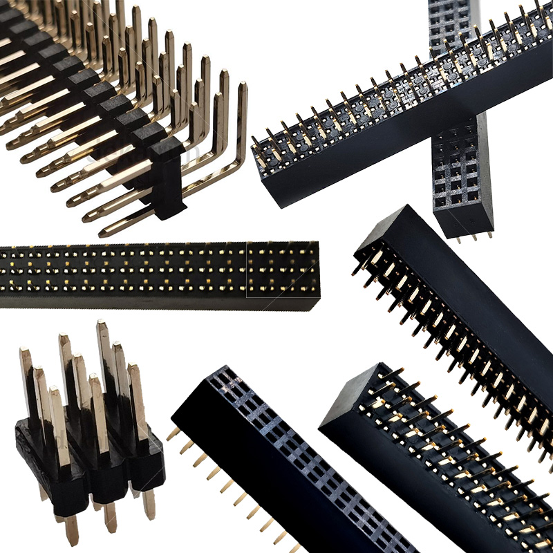 Male Female Header Pin - 5 peças 2.0mm 3*40p fileira reta