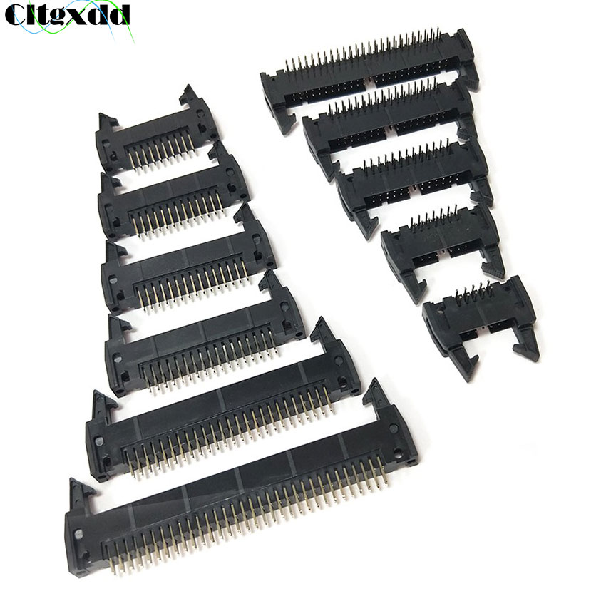 Male Female Header Pin - 10 Peças Conector IDC Macho de