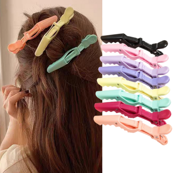 Crocodile Clip Set - Conjunto de 6 peças de grampos