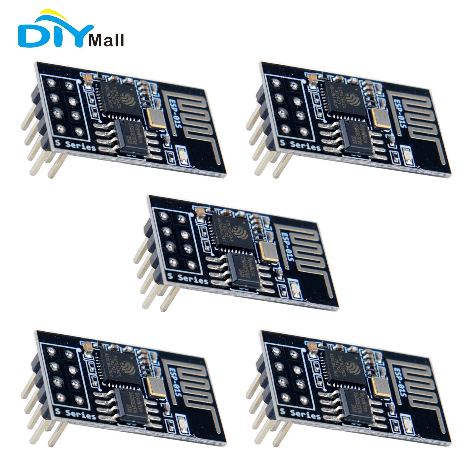 Diy Projects With Electronics - Módulo WiFi ESP-01S ESP8266 4MB Flash