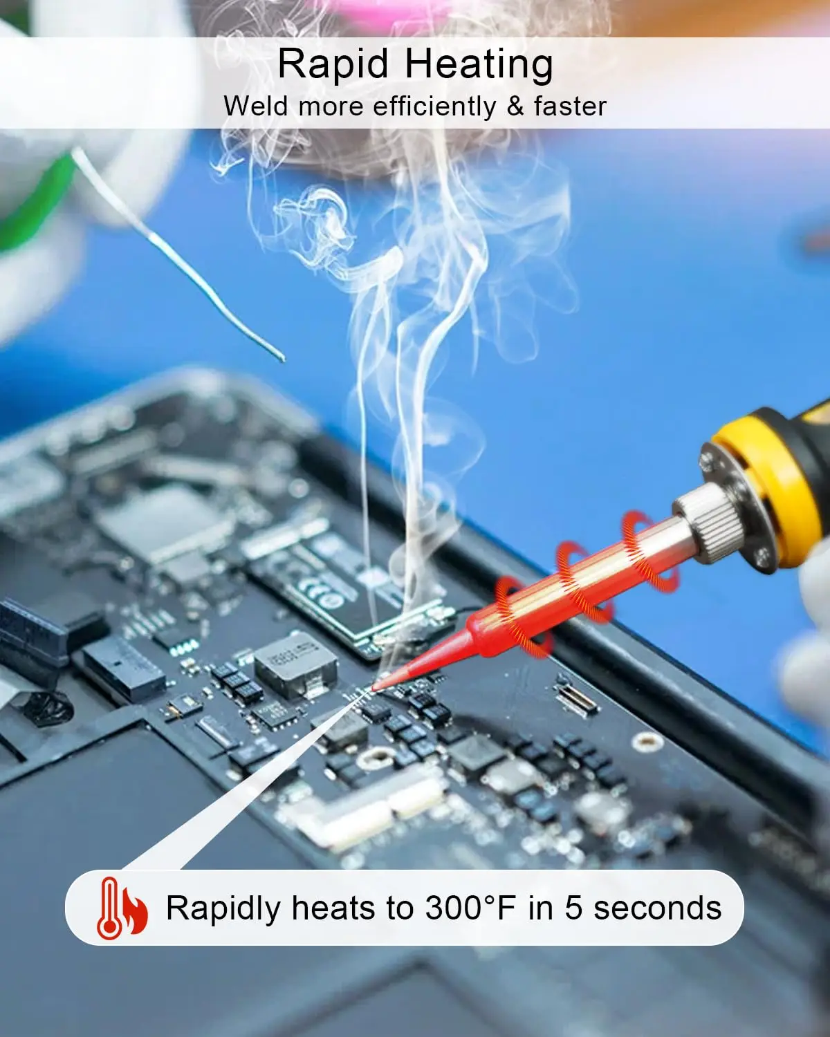 Kit de ferro de solda portátil - Diy Electronics Power Supply avaliação e preço