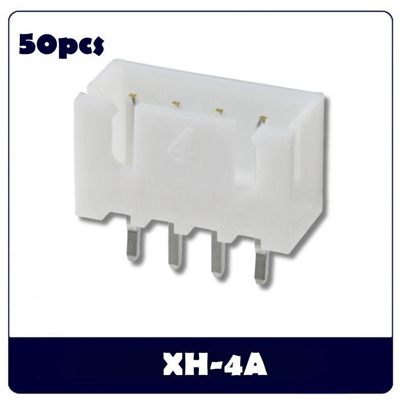 50 peças xh2.54mm 2p/3p/4p con - Male Female Header Pin avaliação e preço