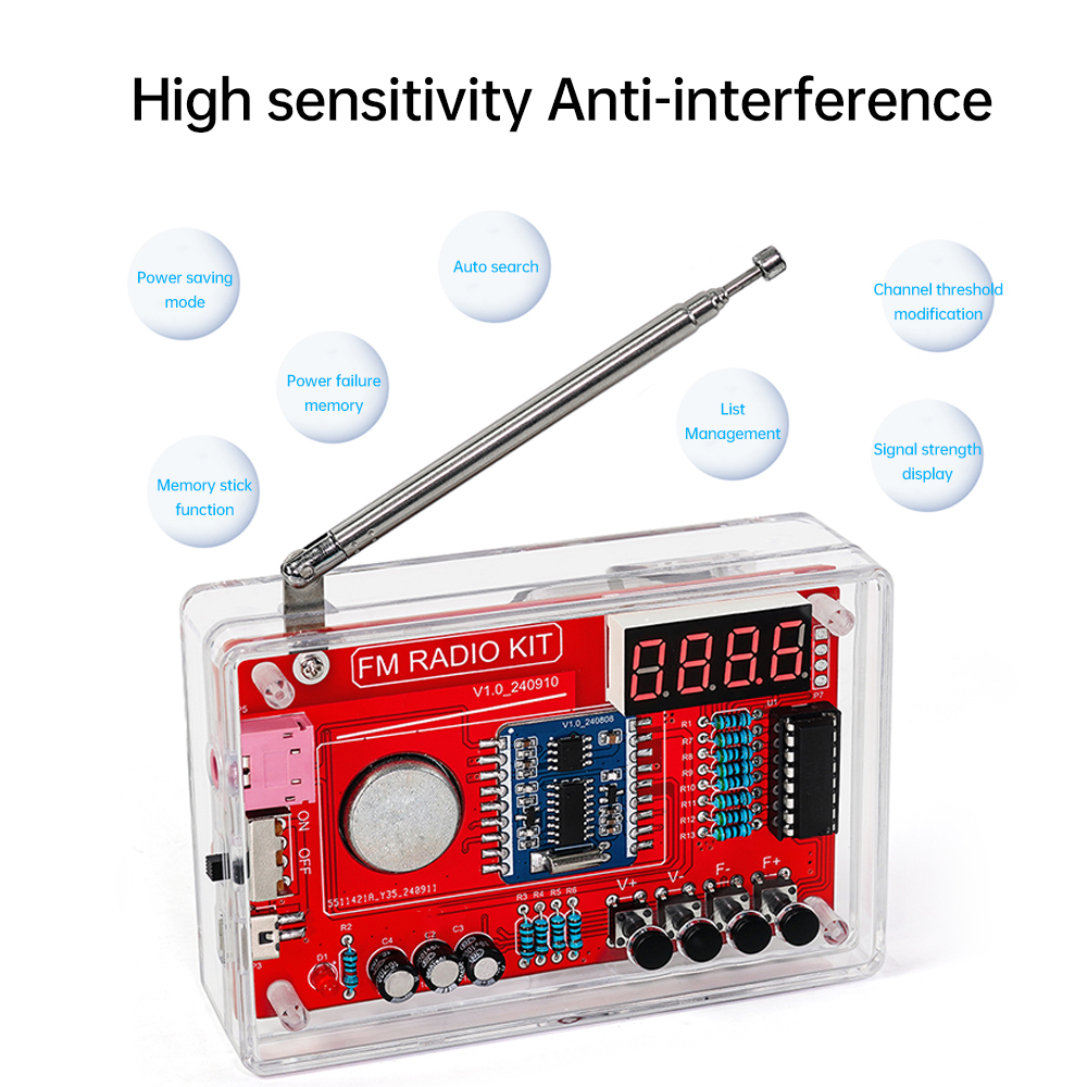    Rda5807 diy kit eletrônico - Hobby Diy Electronics Kit avaliação e preço