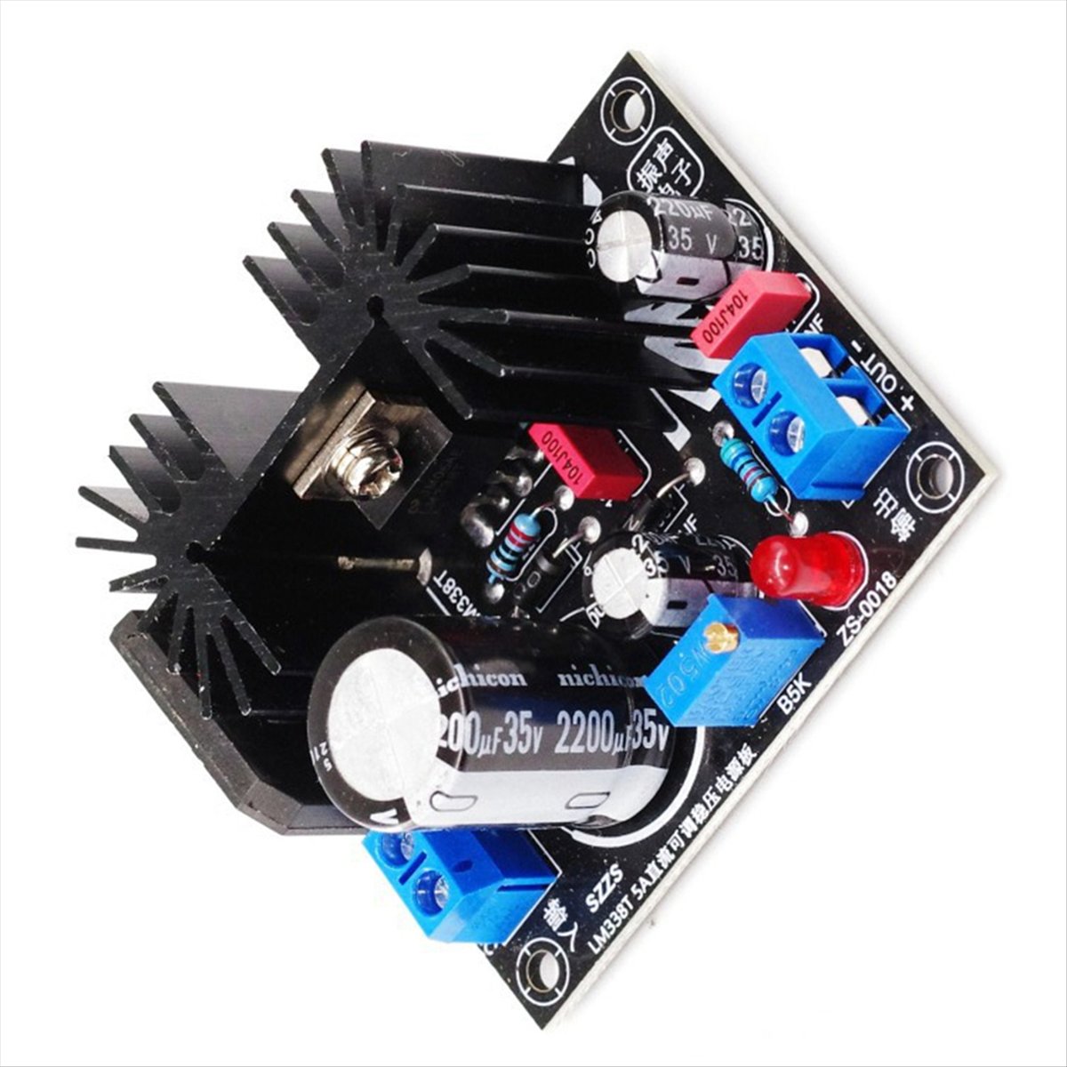 Delicioso-placa de fonte de al - Diy Electronics Filament avaliação e preço