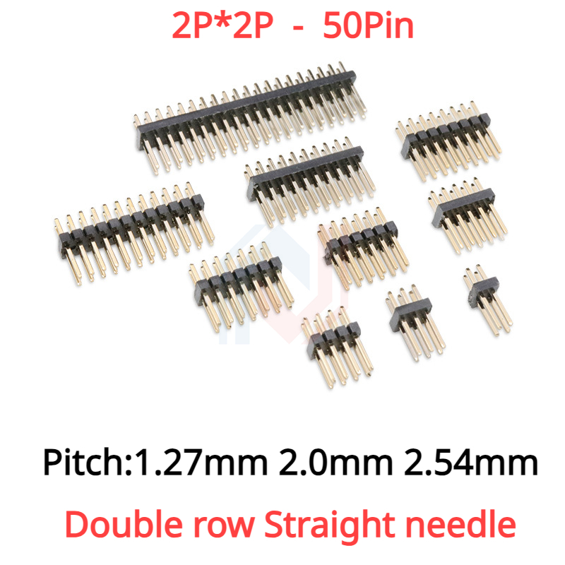 10 Peças Conector de Placa PCB - Male Female Header Pin avaliação e preço