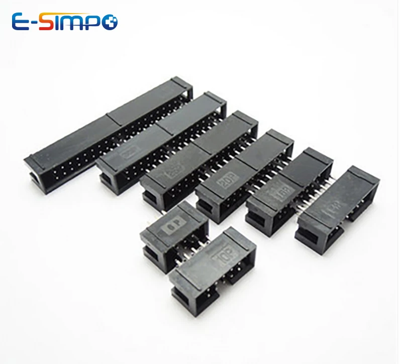 10 peças dc3 2.54mm dip ra âng - Male Female Header Pin avaliação e preço
