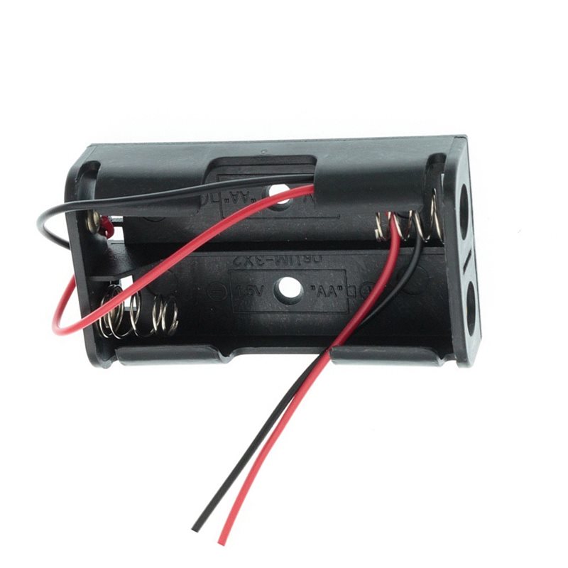 AAAEL-100Pcs Caixa para 2 Pilh - Diy Electronics Power Supply avaliação e preço