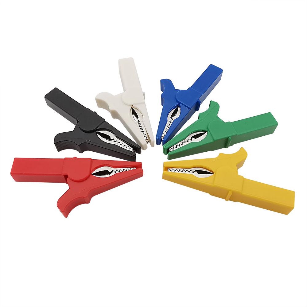 6 pçs/lote 55mm clipes de jaca - Crocodile Clip Set avaliação e preço