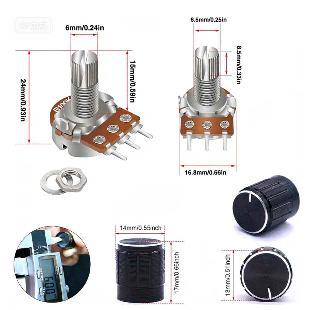 Kit de Potenciômetros de 84 Pe - Diy Guitar Electronics Kit avaliação e preço