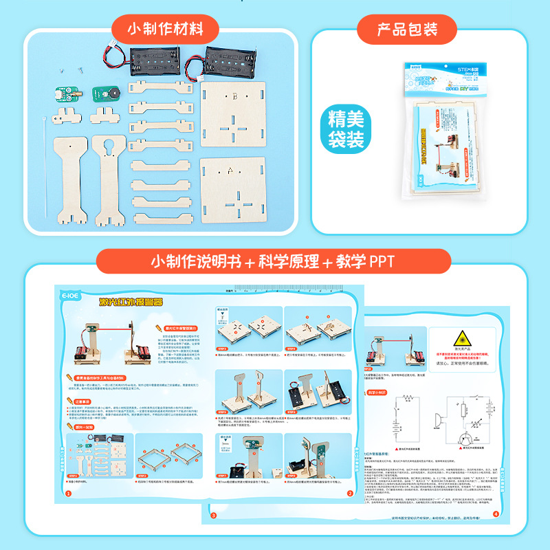 Kit DIY de Alarme Infravermelh - Hobby Diy Electronics Kit avaliação e preço