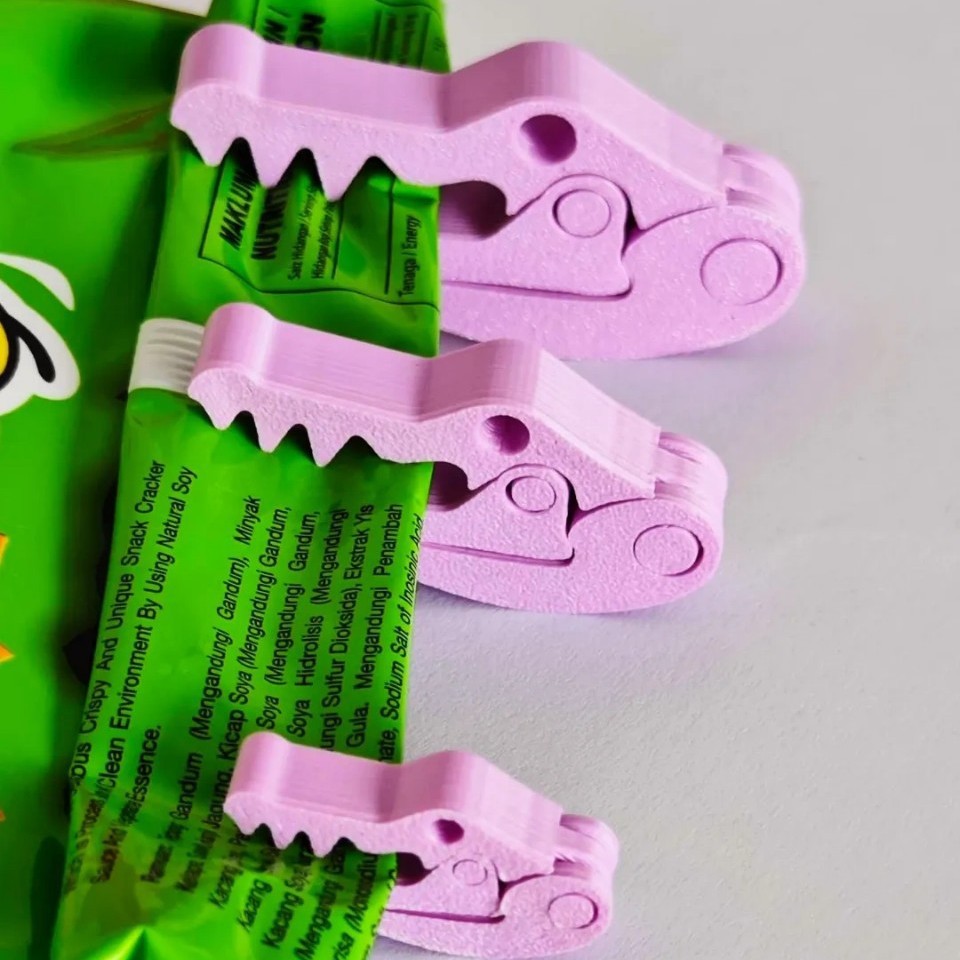 Clipes de Vedação Divertidos e - Crocodile Clip Set avaliação e preço