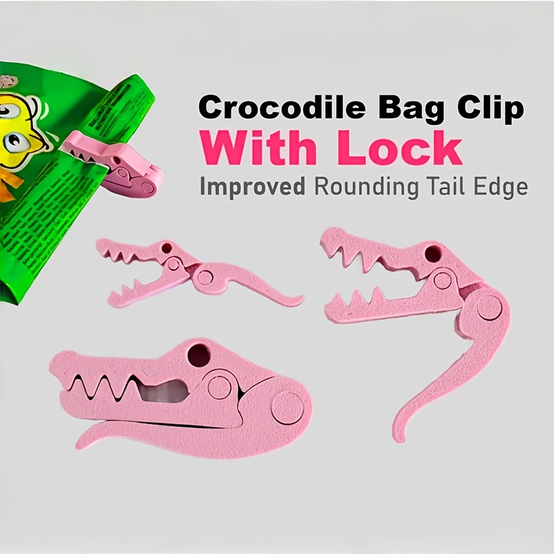Clipes de Vedação Divertidos e - Crocodile Clip Set avaliação e preço