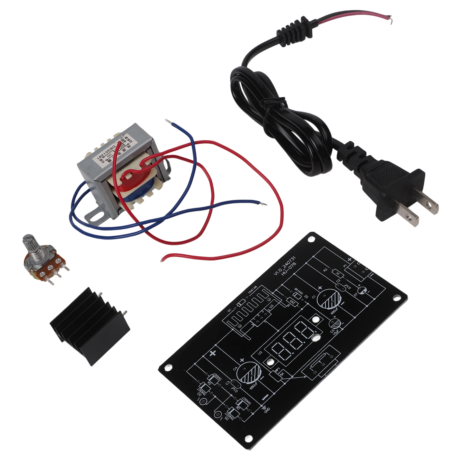 Kit de Placa de Fonte de Alime - Diy Electronics Power Supply avaliação e preço