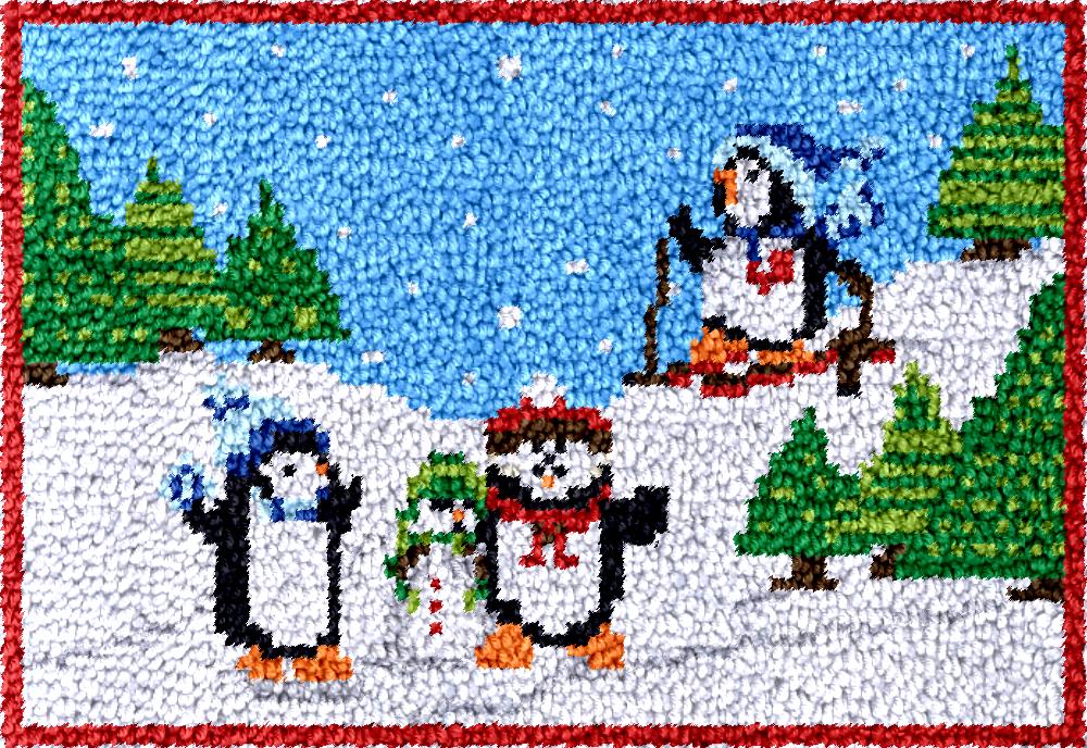 Pinguins trava gancho tapete k - Hobby Diy Electronics Kit avaliação e preço