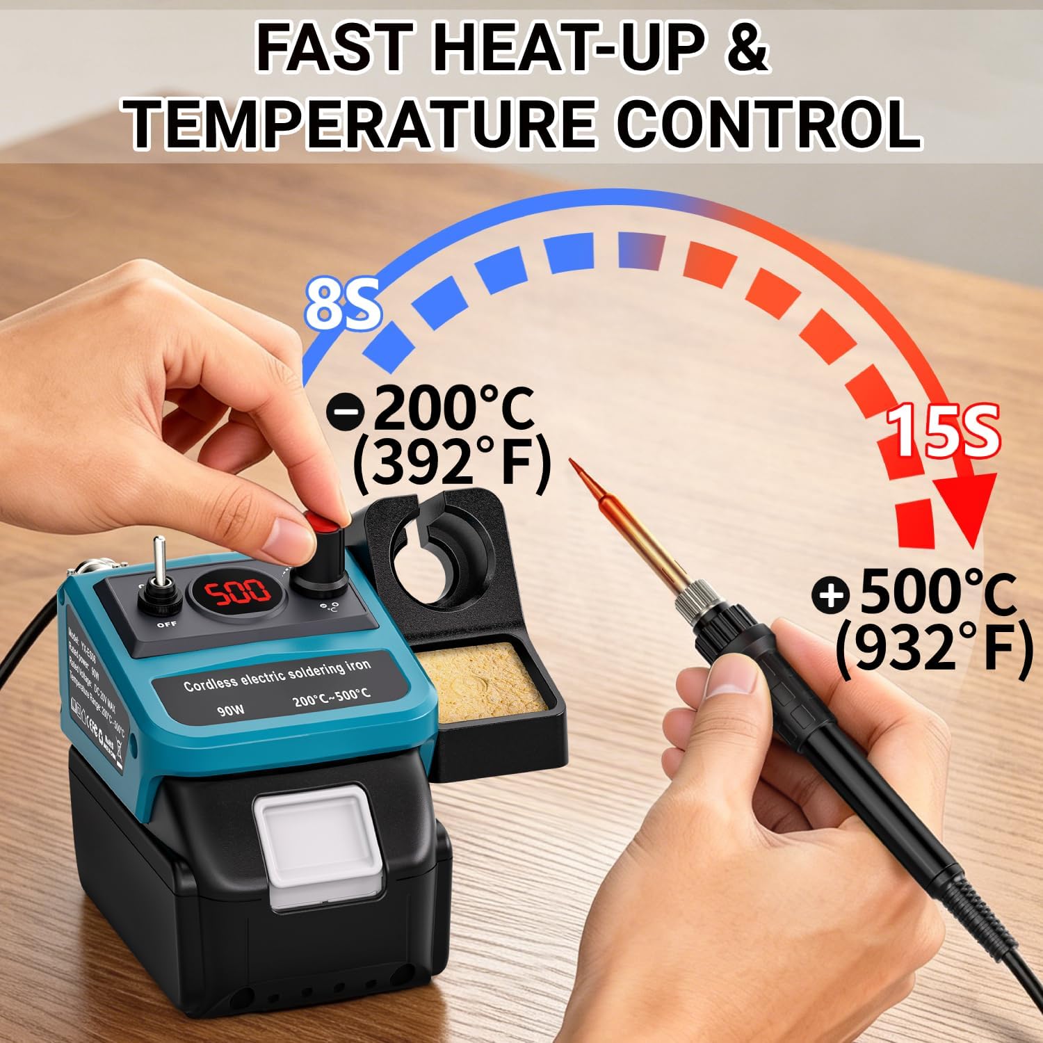 Kit de Ferro de Solda Digital  - Diy Electronics Power Supply avaliação e preço