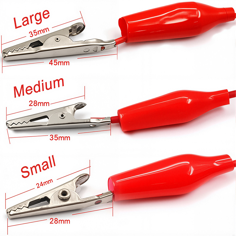 10 pçs 50cm clipes de jacaré c - Crocodile Clip Set avaliação e preço