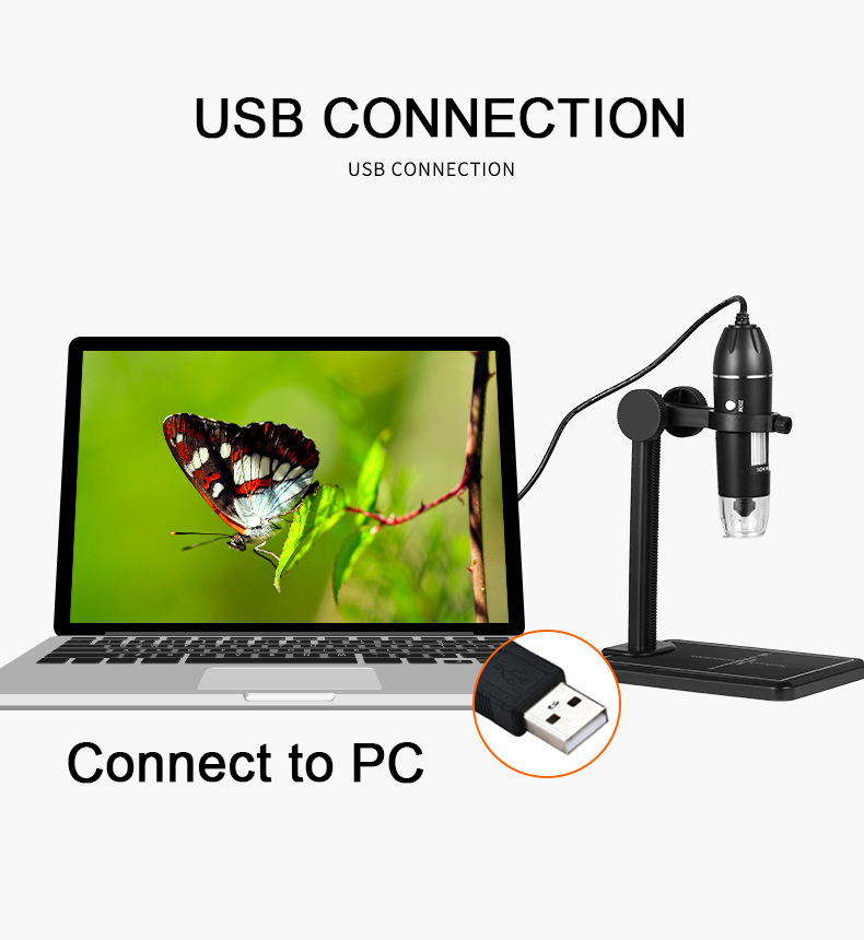 Microscópio digital USB 500X/1 - Diy Electronics Microscope avaliação e preço