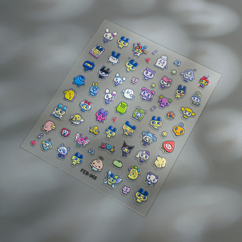 Novos Adesivos de Unha 3D em R - Diy Electronics Components avaliação e preço