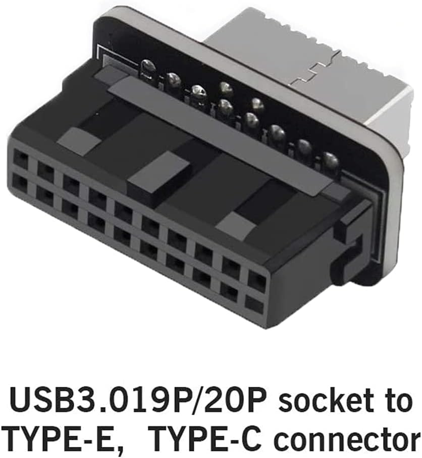 Adaptador USB 3.0 de 19/20 Pin - Male Female Header Pin avaliação e preço