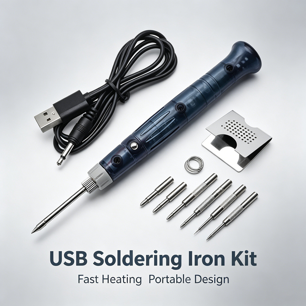 Kit de Ferro de Solda Mini USB - Hobby Diy Electronics Kit avaliação e preço