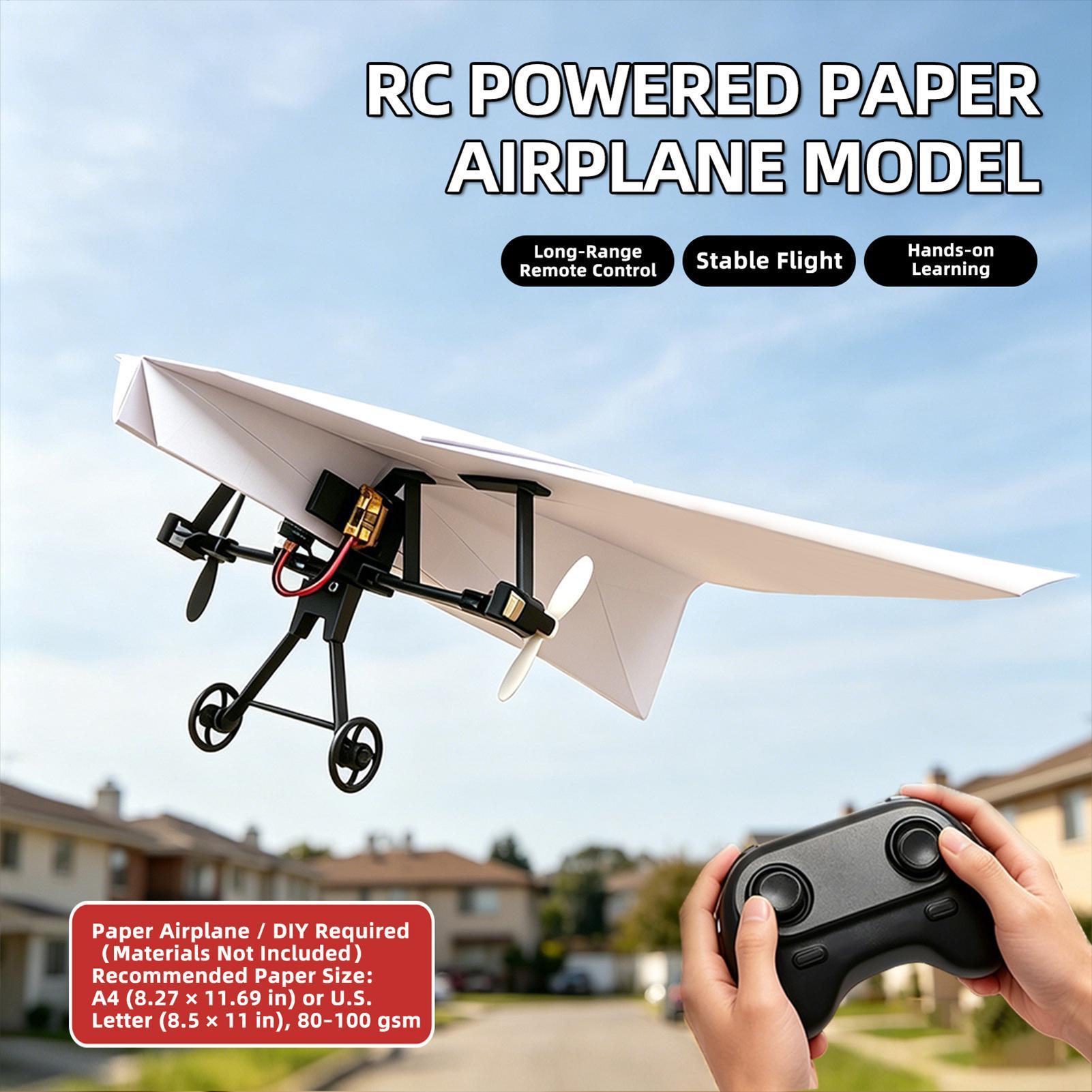Kit de Avião de Papel com Cont - Diy Electronics Power Supply avaliação e preço