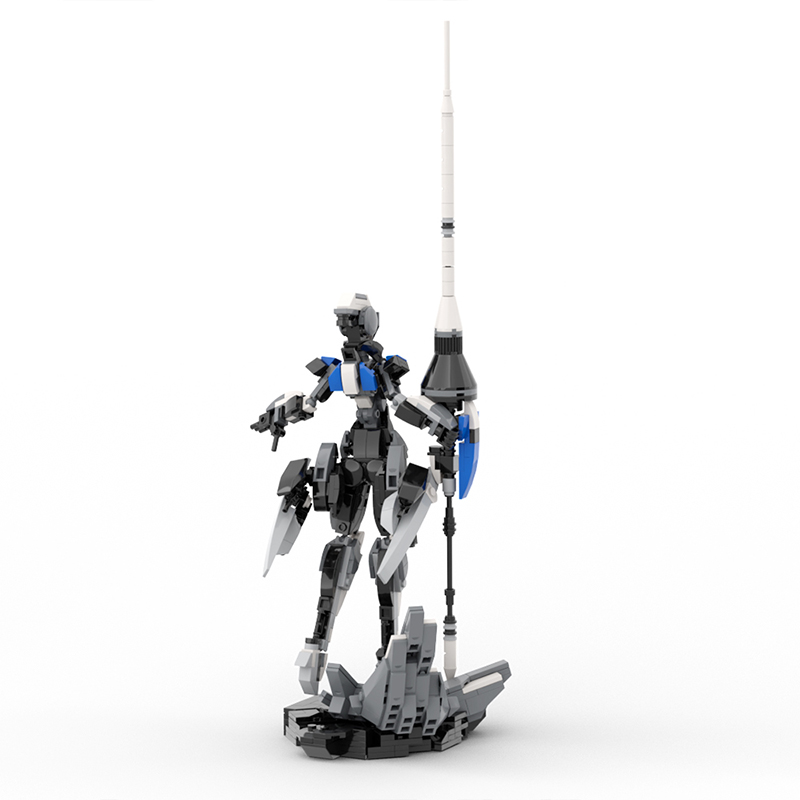 Moc mech feminino robô lancer  - Diy Electronics Pdf avaliação e preço