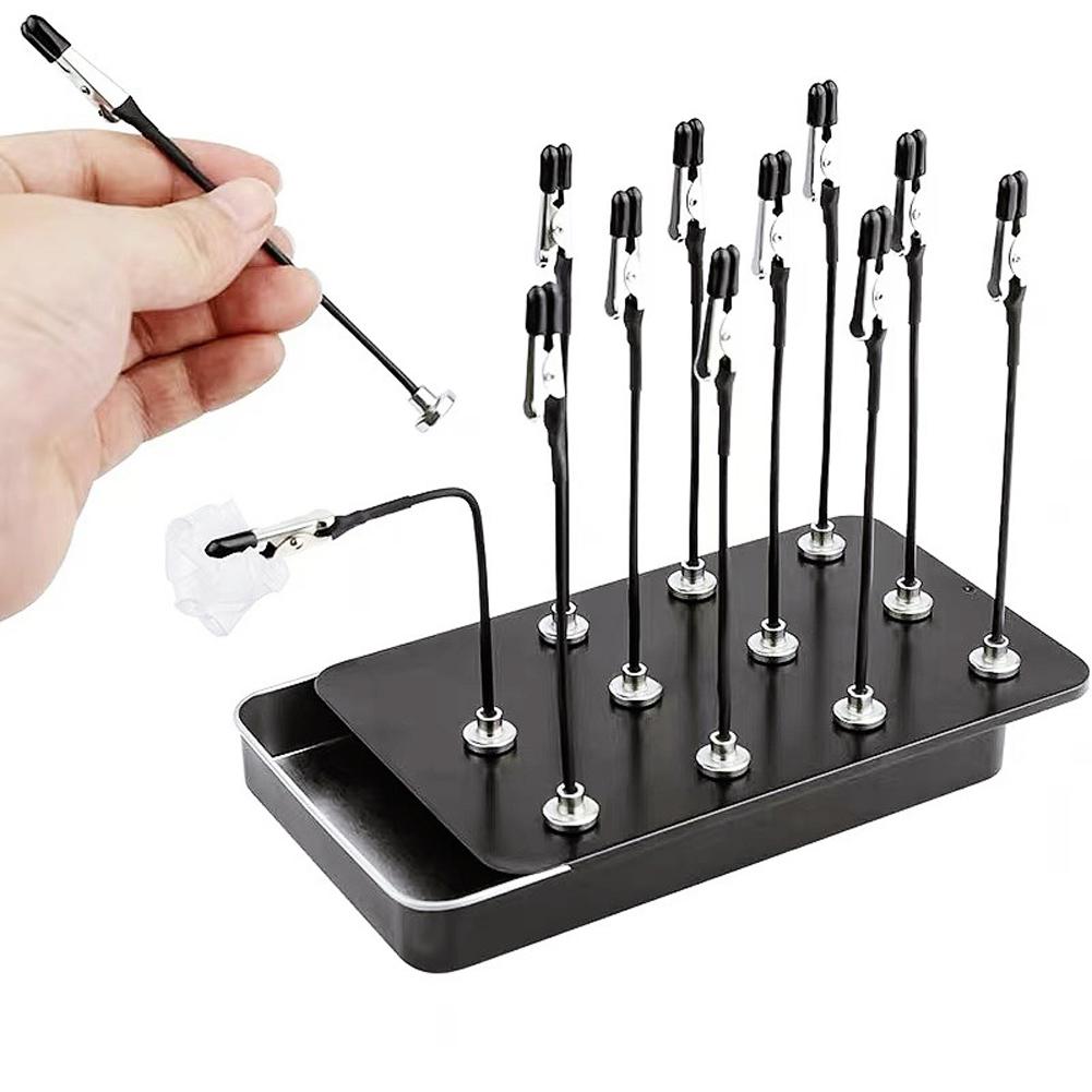 12/1PC Clipe Magnético Tipo Cr - Crocodile Clip Set avaliação e preço