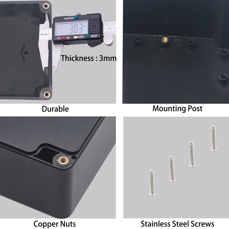 Caixa de junção à prova d'água - Diy Projects With Electronics avaliação e preço